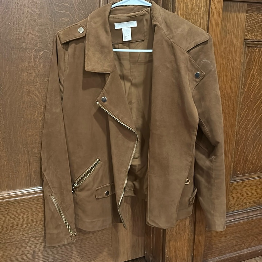 H&M suede jacket